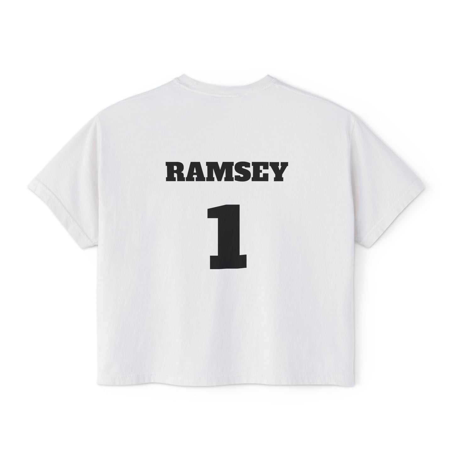 Empowering Women’s Rugby Boxy Tee - Sporty, Casual, Feminine Statement Tee for Game Day, Fitness, and Everyday Wear, Gift Idea